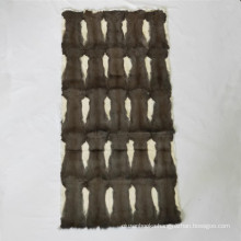 China fur factory wholesale natural gray white vair Squirrel skin plate